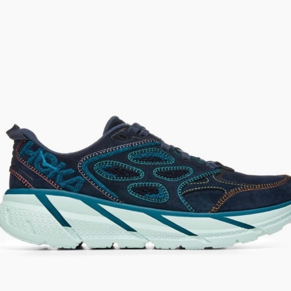 Hoka One One Clifton L Embroidery Sneakers...Size 10.5 main image 8